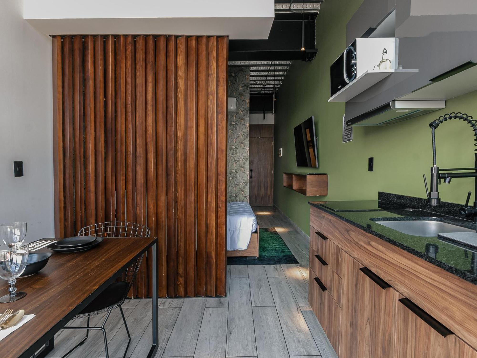 The Jungle Loft Tropical Comfort In A Centric Location With Kitchen Mexico Extérieur photo